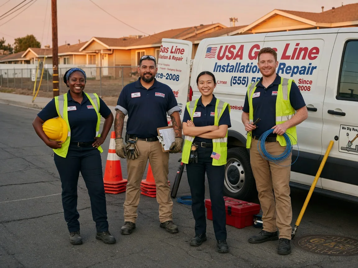 Gas Line Installation company in Cogswell, ND